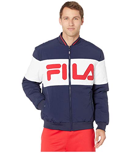 Bomber jacket fila deals