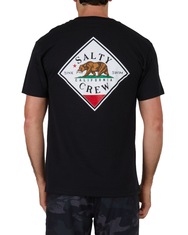 Salty Crew Men's Tippet Shores Premium S/S Tee M Black