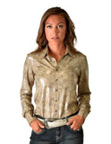 Cowgirl Tuff Women's Pullover Button Up Shirt