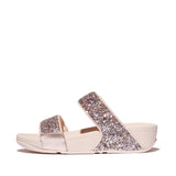 FitFlop Women's Lulu Multi-Tonal Glitter Slides