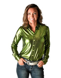 Cowgirl Tuff Women's Pullover Button Up Shirt