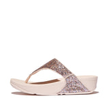 FitFlop Women's Lulu Multi-Tonal Glitter Toe-Post Sandals