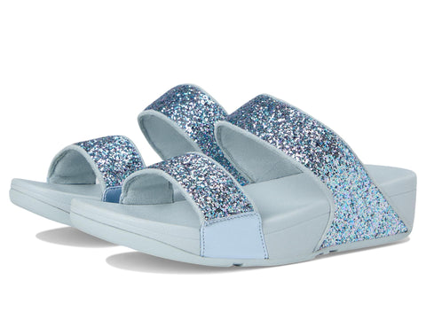 FitFlop Women's Lulu Multi-Tonal Glitter Slides