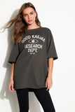 Spiritual Gangster Women's Good Karma Boyfriend Tee