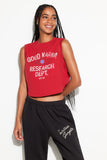 Spiritual Gangster Women's Good Karma Crawford Crop Tank