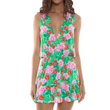 Luli Fama Women's Strawberry Fields - Tank Playera Dress