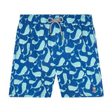 Tom & Teddy Men's Whale Swim Trunk