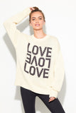 Spiritual Gangster Women's Love Mantra Sweater