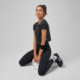 Greatness Wins Women's Core Tech Crop Tee