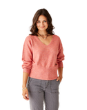 Carve Designs Women's Ruth Reversible Fuzzy Sweater