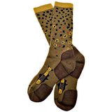 RepYourWater Brown Trout Skin Socks