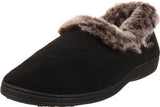 Acorn Women's Chinchilla Collar Slippers