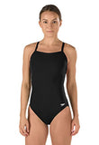 Speedo Women's Solid Flyback Training Suit - Speedo Endurance+