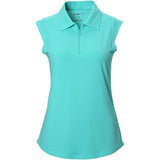 Ibkul Women's Solid Sleeveless Polo