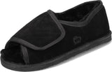 Lamo Mens Open Toe W/Heel Wrap-Wide Slipper