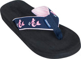 Tidewater Women's Pink Mermaid Sandals