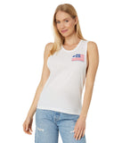 Salty Crew Women's Freedom Flag Women Muscle Tank