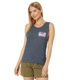 Salty Crew Women's Freedom Flag Women Muscle Tank