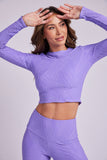 Onzie Women's Selenite Long Sleeve Crop