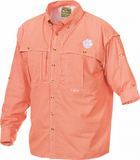 Drake Clemson L/S Plaid Wingshooter