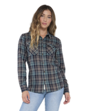 Salty Crew Women's Long Haul Flannel Shirt