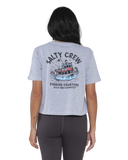 Salty Crew Women's Charter Crop Tee